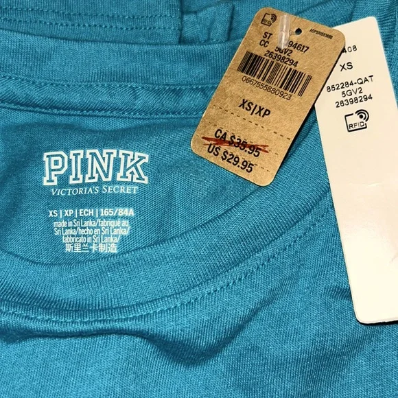 PINK by Victoria secret halve-sleeved T-shirt - Picture 2 of 3